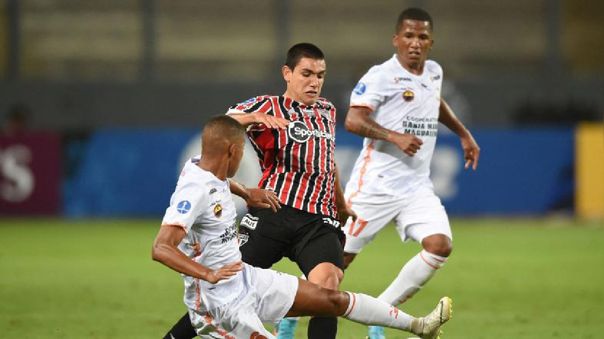 Ayacucho FC recibió a São Paulo la primera fecha de la Sudamericana