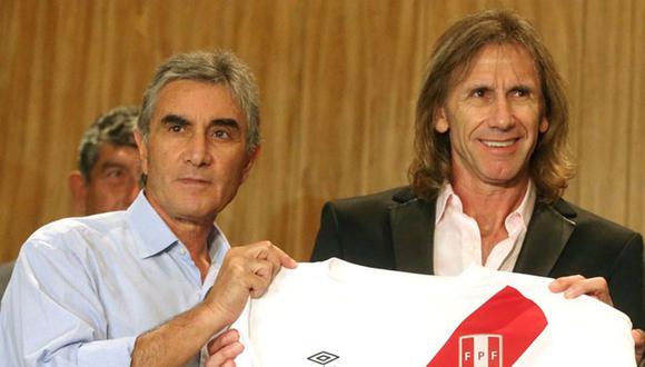 Juan Carlos Oblitas fue quien trajo a Ricardo Gareca para dirigir la Selección Peruana en 2015.