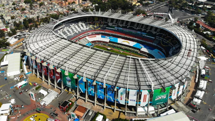 Foto: Jam Media / Getty Images - El mítico Estadio Azteca que volverá a ser sede de una Copa del Mundo de la FIFA este 2026.