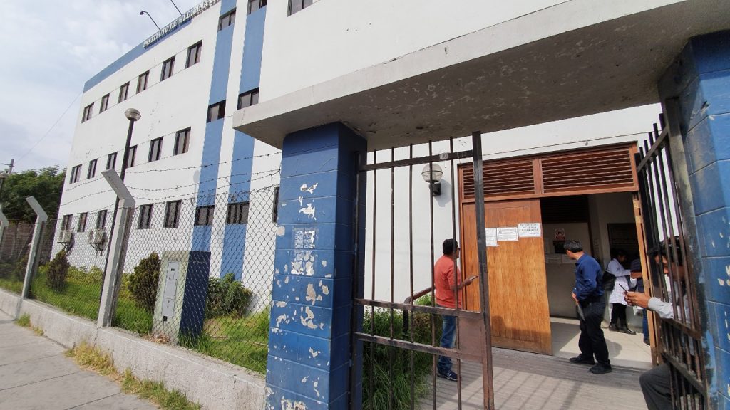 Sede central de la morgue en Arequipa