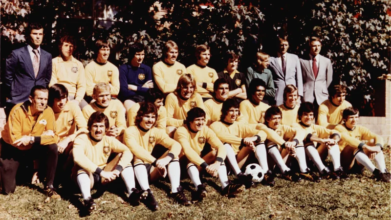La Selección de Fútbol de Australia en la Copa del Mundo de 1974.