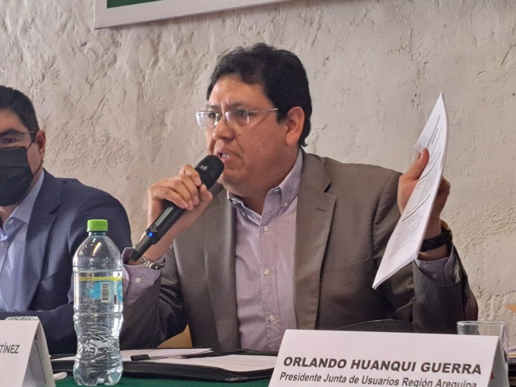 Jorge Reyes Luján Martínez, vicepresidente de la Sociedad Agrícola de Arequipa (SADA)