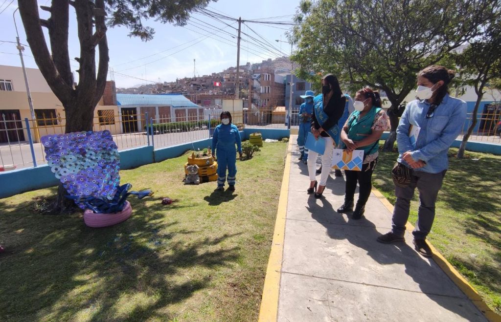 Trabajadores de la comuna destacaron en concurso de parques creativos