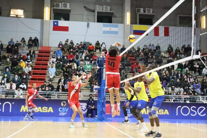 Selección Peruana fue derrotada por Colombia en el Prepanamericano de Vóleibol.