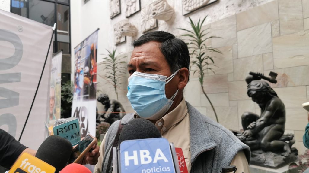 Eloy Cacya, líder de la Asociación de Rescatistas ARAMEC PERÚ. Foto: HBA Noticias