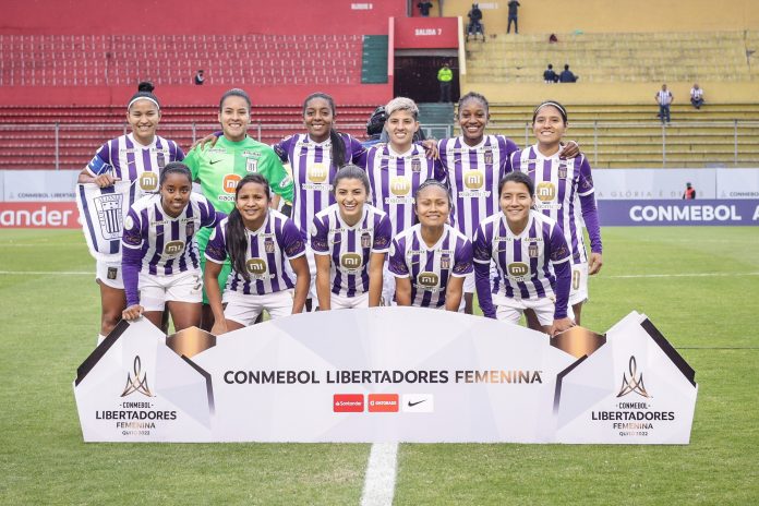 Equipo titular de Alianza Lima en la Copa Libertadores ante América de Cali.