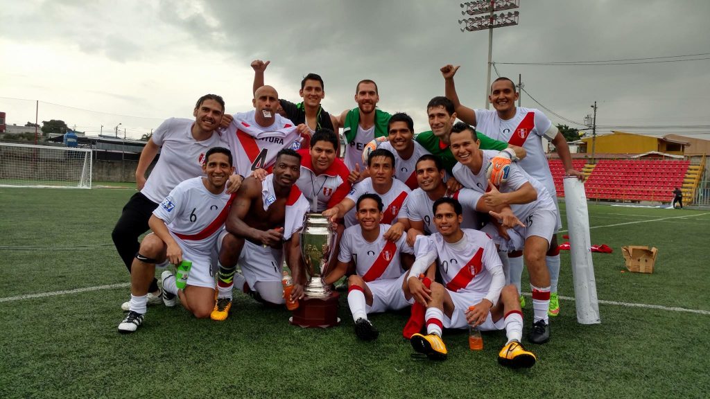 Perú campeón de la Copa América de Fútbol 7 en 2016.