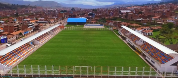 Estadio Cajonahuaylla del distrito de San Jerónimo en Cusco, que albergará el duelo entre el FBC Melgar y Atlético ANdahuaylas.