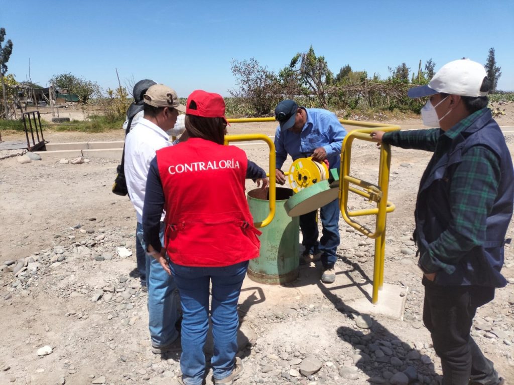 Verificación de la obra creación del sistema de bombeo para evacuar agua del subsuelo en el sector de Alto Siguas, Majes.