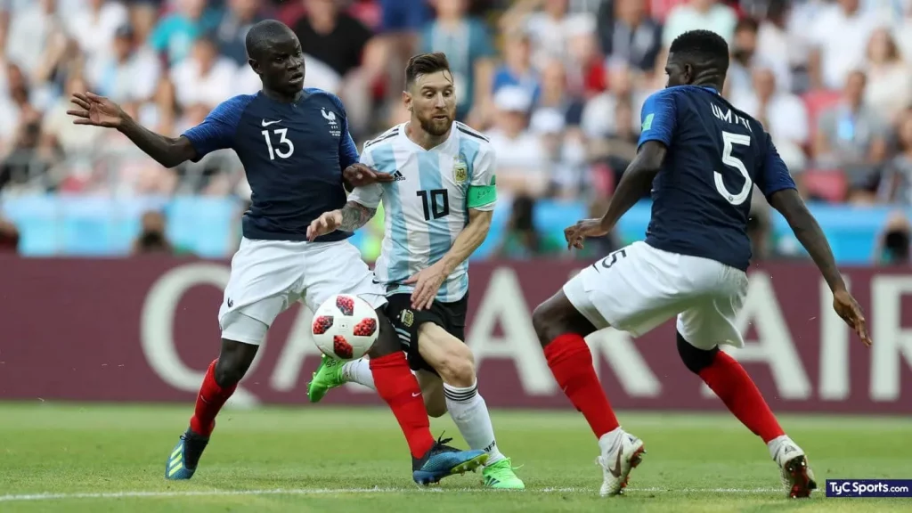 Francia eliminó a Argentina en el Mundial de Rusia 2018.