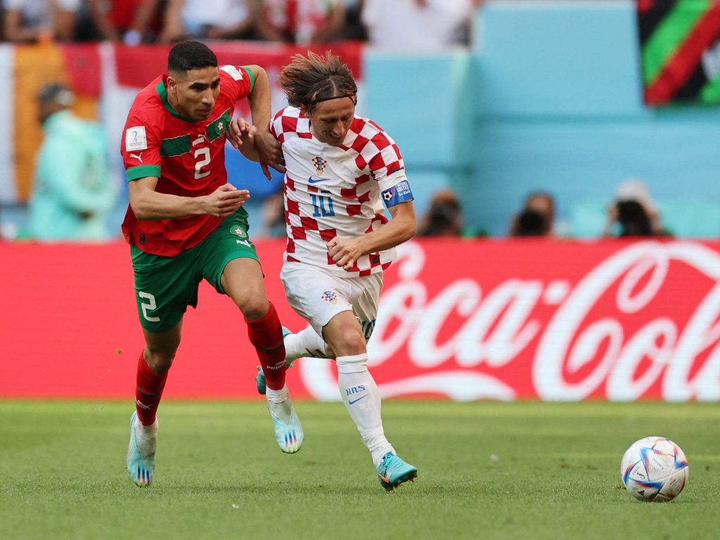 El Croacia ante Marruecos podría significar el último partido de Modric en un Mundial.