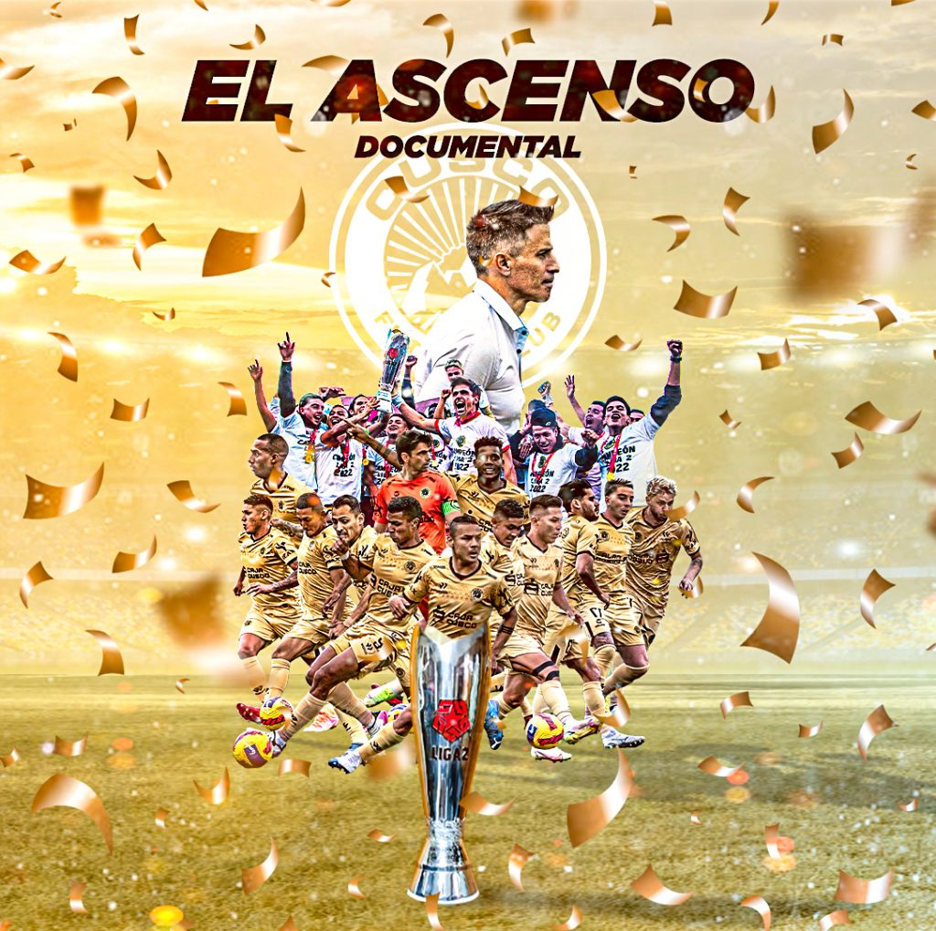 Cusco FC anunció el lanzamiento del documental sobre su ascenso a la primera división del fútbol peruano. 