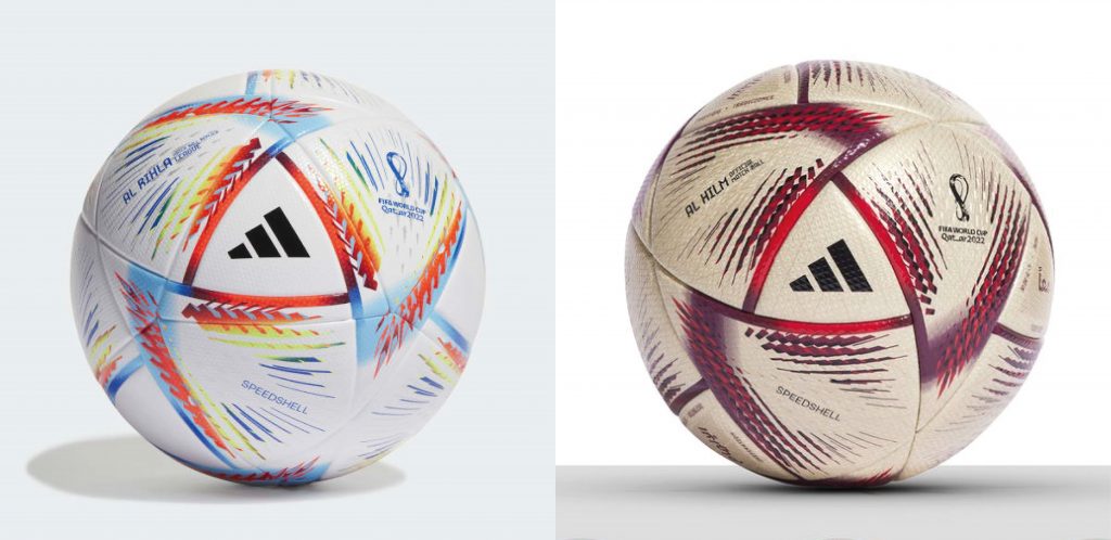 Al Rihla y Al Hilm, los 2 balones del Mundial Catar 2022. 