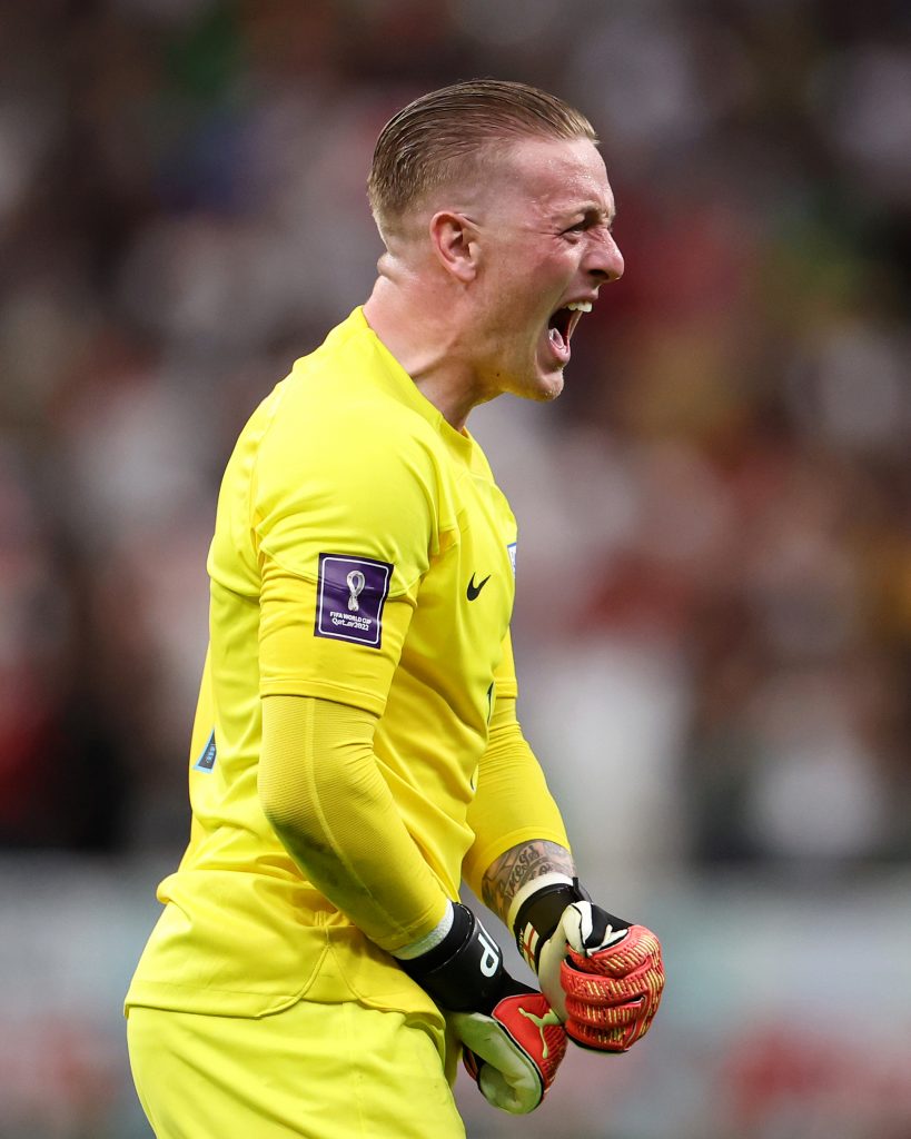 Jordan Pickford  es el guardameta titular de Inglaterra en el Mundial Catar 2022.