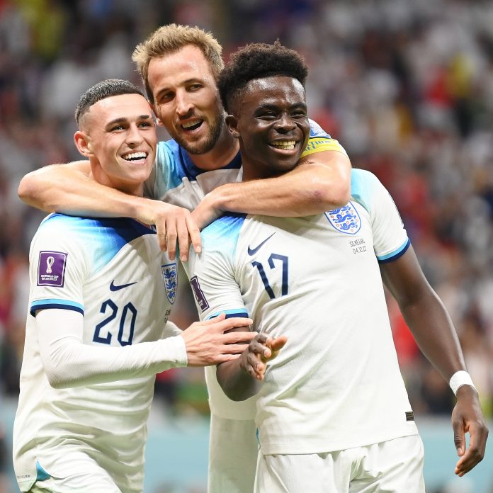 Inglaterra buscará las semifinales del Mundial Catar 2022 este sábado ante Francia.