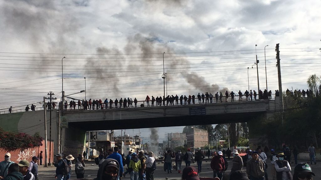 Cierre total del puente San Isidro