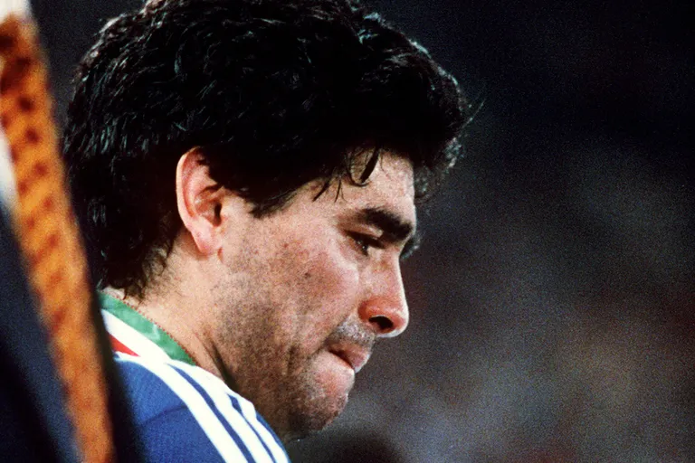 Maradona clasificó a la final con Argentina luego de ganar el Mundial en México 86', sin embargo, no pudo repetir el campeonato.