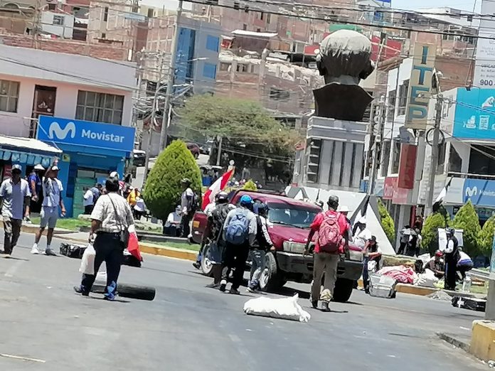 Protestas en Moquegua