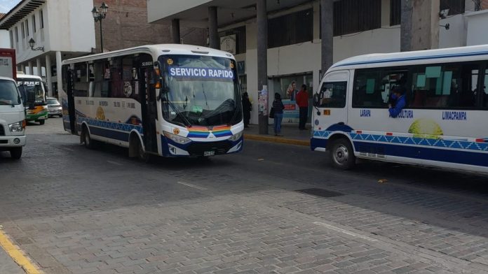 Cusco: Asociación de Transporte Urbano anuncia movilización hacia Lima