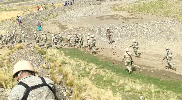 Puno: Gobierno envió 500 militares de Tacna y Moquegua