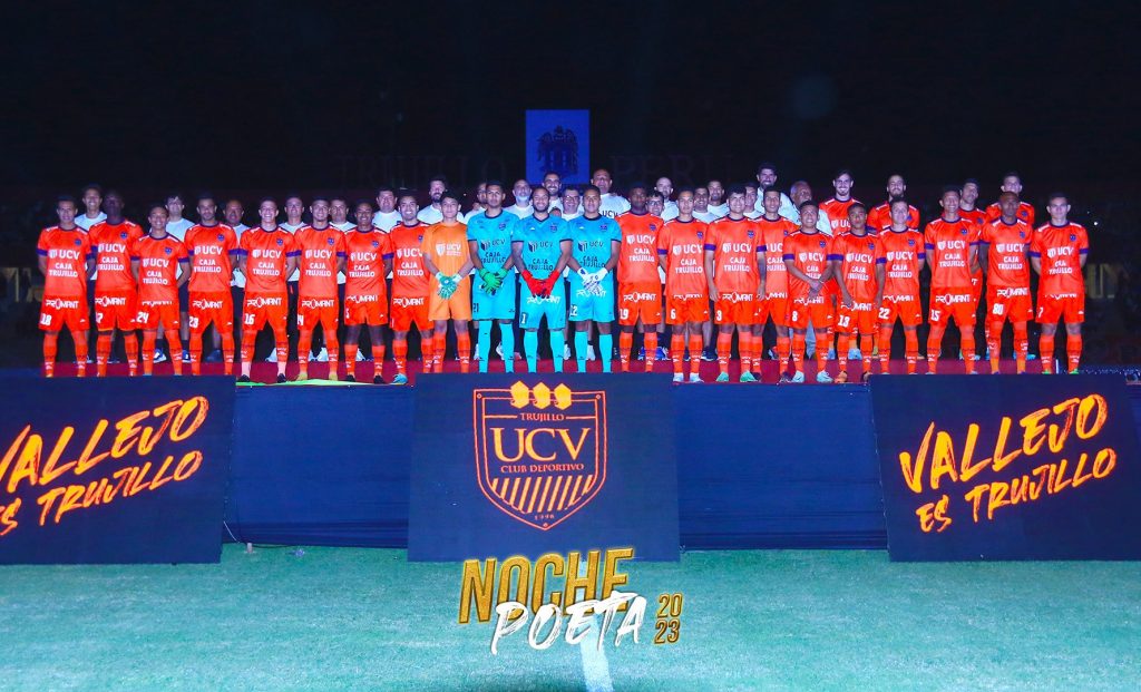 La UCV fue el primer equipo peruano en realizar su presentación este 2023. 
