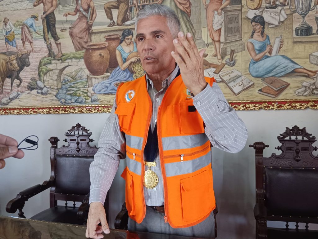 Alcalde del distrito de Yanahuara, Sergio Bolliger.