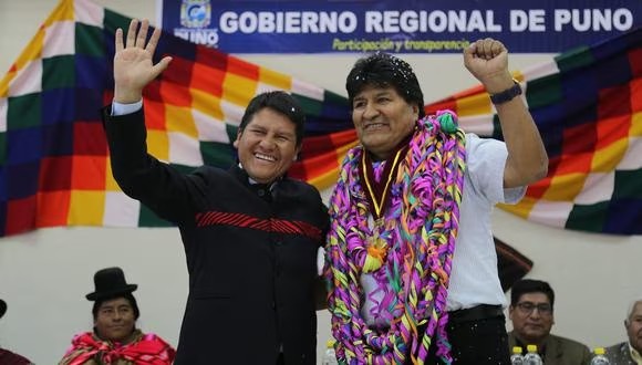 Puno: Evo Morales, Vladimir Cerrón y exgobernador serán investigados por traición a la patria