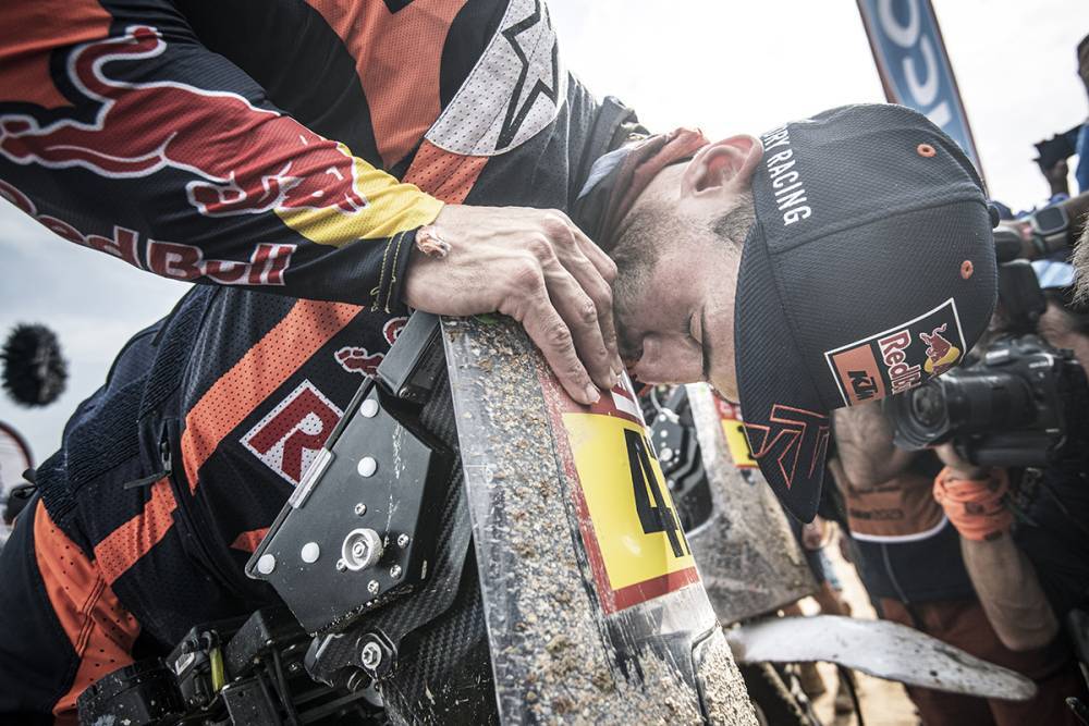 Kevin Benavides finalizó el Rally Dakar como el mejor en la categoría motos. 