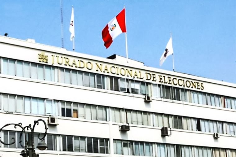 Jurado Nacional de Elecciones del Perú.