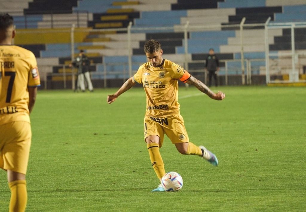 Felipe Rodríguez, autor del gol número 5 de la Liga 1 Betsson 2023. 