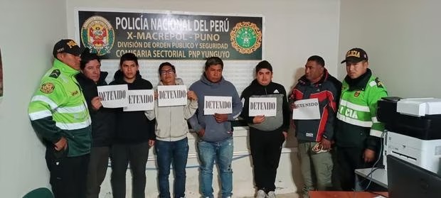 Moquegua: Capturaron en Puno a estafadores que robaron camionetas y volquetes a empresarios
