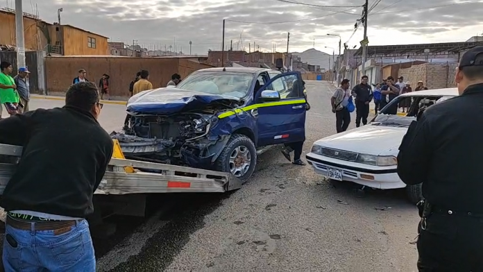 Moquegua: Accidente de tránsito en San Antonio deja un herido