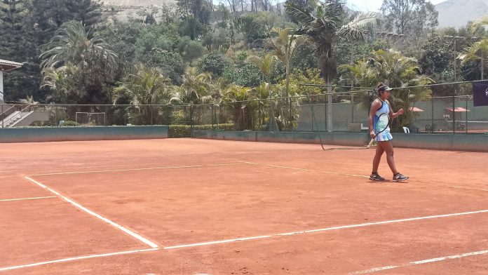 Romina Ccuno en el ITF W25 de Sopo, en Colombia.