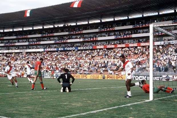 Perú y Marruecos se enfrentaron en la Fase de Grupos del Mundial México 1970.