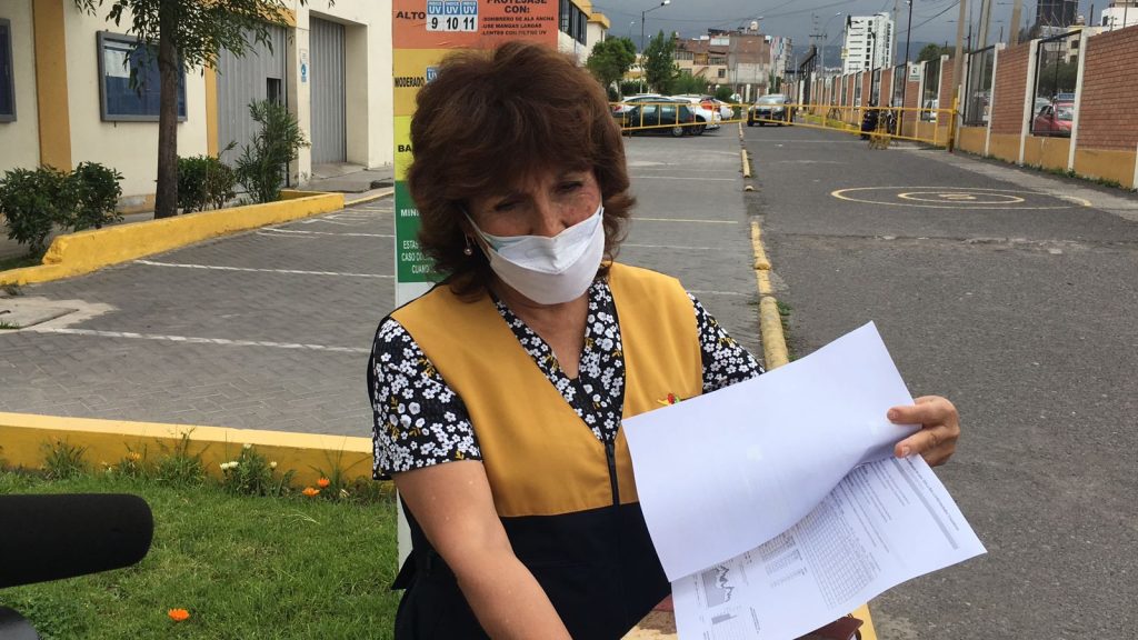 Jefa de la Dirección de Epidemiología de la Gerencia Regional de Saud Arequipa, Luz Santillana. Foto: Geraro Ramos / HBA Noticias