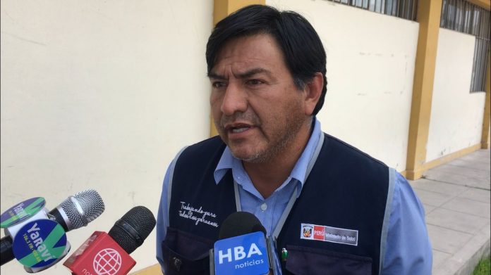 Jefe del área de Zoonosis de la Gerencia Regional de Salud de Arequipa, Carlos Gonzales