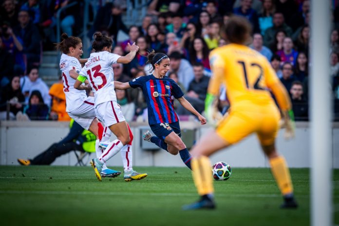 Barcelona avanzó a las semifinales de la Champions Femenina.