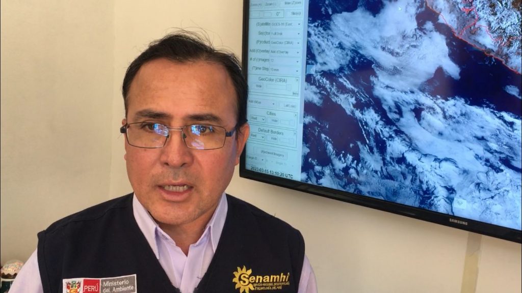 José Ticona, especialista en Meteorología. Foto: Gerardo Ramos / HBA noticias