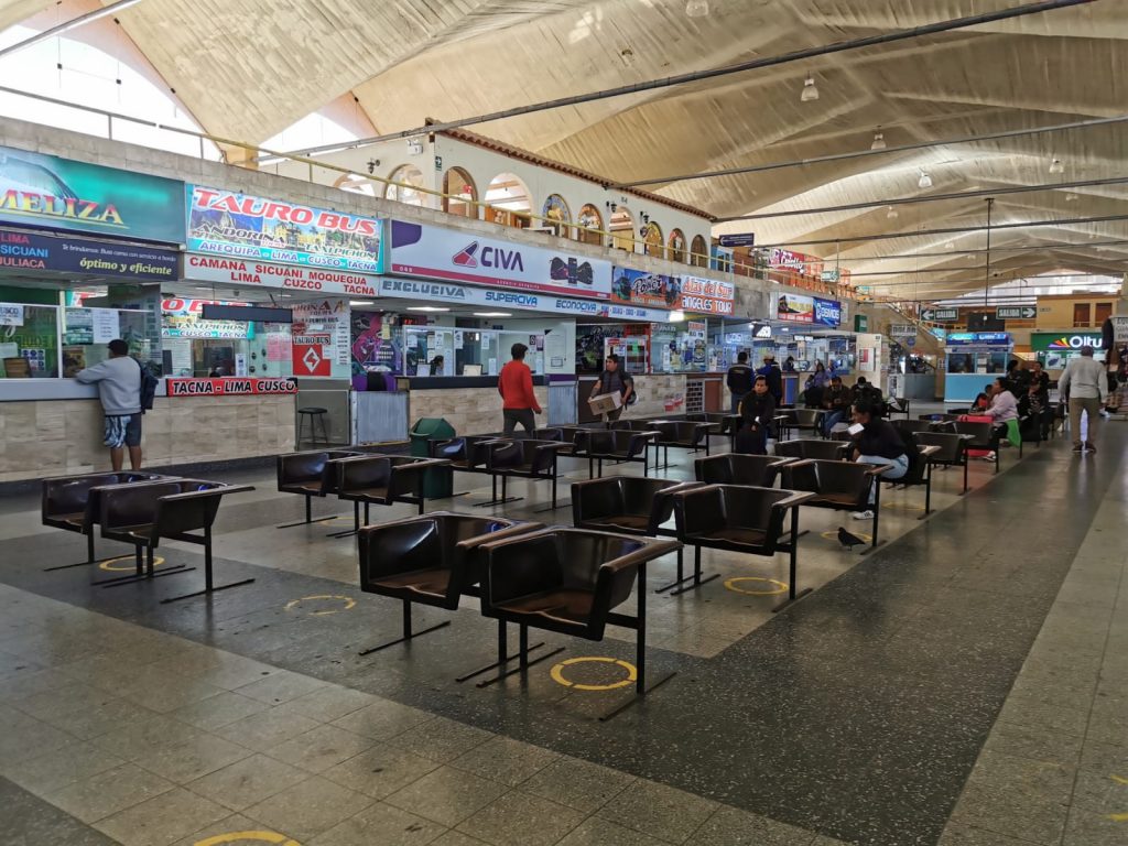 Terminal Terrestre de Arequipa.