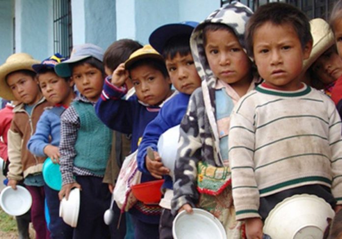 De cada diez niños, tres o cuatro sufren de anemia en Arequipa