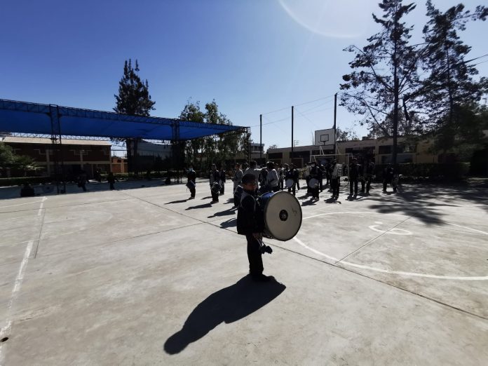 Paucarpata: Exigen instalación de malla raschel en el colegio Miguel Grau
