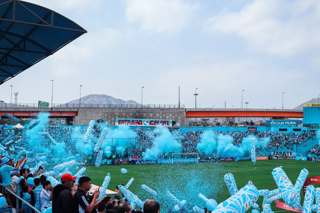 El Estadio Alberto Gallardo lució repleto para el triunfo de Sporting Cristal.