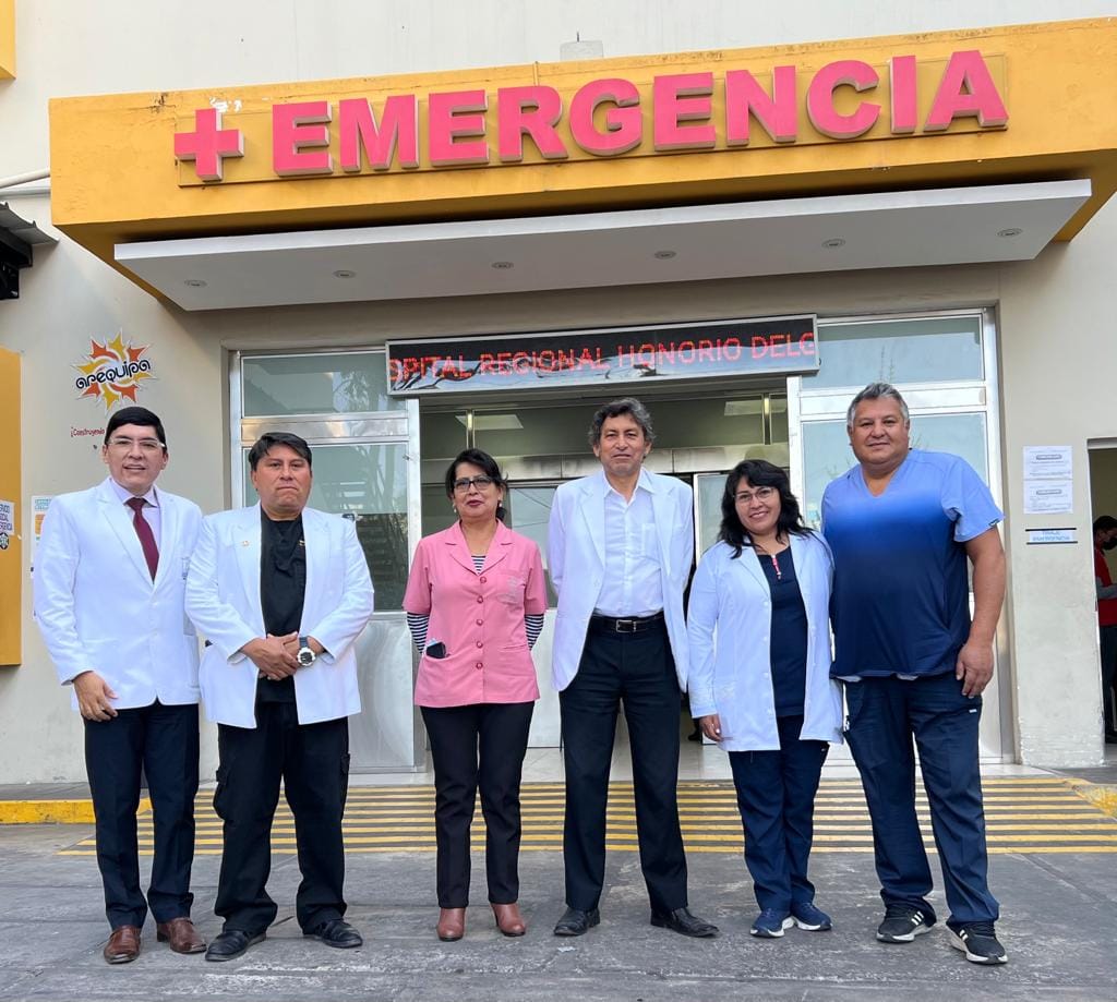 Área de emergencia del Hospital Regional Honorio Delgado